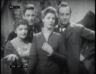 Jane Wenham, Brian Harding, Sarah Lawson, Eric Berry, The Lady from the Sea, BBC, 1953