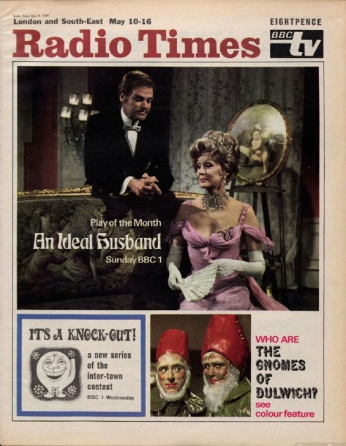 Radio Times cover featuring An Ideal Husband, 10 May 1969